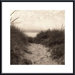 Dune Path Metal Framed Art Print