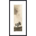 Vintage Oak Tree Metal Framed Art Print