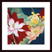 Lotus Dream II by Hong Mi Lim Wood Framed Art Print