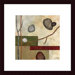 Sticks and Stones VII Wood Framed Art Print