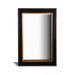 French Painted Rectangular Mirror