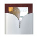 One Tapered Pocket Magazine Rack