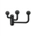 Coat Rack with Three Moveable Arms