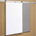 Tactics Plus&reg; Track Mounted Fabric Tackable Panel/Writing Surface