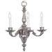 3 Light Georgian Wall Sconce
