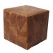 Berlin Leather Cube Ottoman