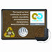 Black Splash-Cork Board, 72 x 48, Natural Cork, Black Frame
