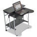 Fold-N-Go Workstation, 27-1/2w x 29-1/2d x 29-1/2h, Black/Silver