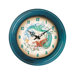 I Sea Life Bezel Mermaid Wall Clcok
