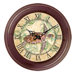 I Sea Life Bezel Turtle Wall Clock
