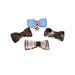 Four Boy Dog Hair Bow Barrettes