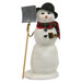 Snowman with Shovel
