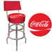 Coca Cola Pub Stool with Back