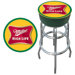 Miller High Life Logo Padded Bar Stool
