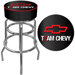 Team Chevy Racing Padded Bar Stool