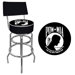 POW Padded Bar Stool with Back