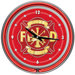 Fire Fighter 14" Neon Wall Clock