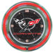 Corvette C5 14" Neon Wall Clock in Black