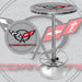 Corvette C5 Pub Table in Silver
