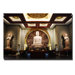 Three Buddhas by Kurt Shaffer, Canvas Art - 24" x 36"