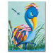 Showbird by Sylvia Masek, Canvas Art - 32" x 24"