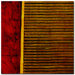 Red and Green Rustic by Michelle Calkins, Canvas Art - 24" x 24"
