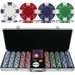500 Chip Ace/King Suited Set with Aluminum Case