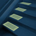 Glow in the Dark Non-Slip Mat (Set of 4)