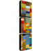 Color Panels with Blue Sky by Michelle Calkins Canvas Art (Set of 3)