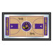 NCAA Framed Basketball Court Mirror