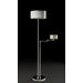 Stretford 1 Light Floor Lamp in Chrome