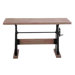 Metal Wood Console Table