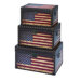 Leather Trunk (Set of 3)