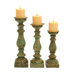 Wooden Candle Holder (Set of 3)
