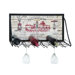 Vintage Vineyard 6 Bottle Wall Mounted Wine Rack
