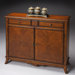 Masterpiece Console Cabinet in Distressed Antique Cherry