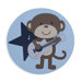 Monkey Rockstar 3D Wall Art