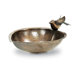 Heart Shaped Birdbath and Feeder