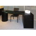 Radius Office Crescent Shaped Left-Sided Glass Top for Desk