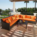 Tikka 6 Piece Deep Seating Group with Cushions