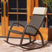 Barcelona Wicker Rocker Chair