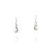 Coin Pearl and Crystal Drop Earring