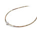 Tourmaline and Round Pearl Necklace