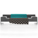 Bianca Green Fleece Throw Blanket