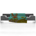 Valentina Ramos Bird in The Flower Fleece Throw Blanket