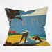 Anderson Design Group Miami Throw Pillow