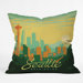 Anderson Design Group Polyester Seattle Indoor/Outdoor Throw Pillow