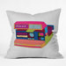 Bianca Green Polyester Captures Great Moments Indoor/Outdoor Throw Pillow