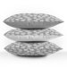 Bianca Green Leafy Throw Pillow
