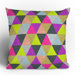 Bianca Green Ocean of Pyramid Throw Pillow